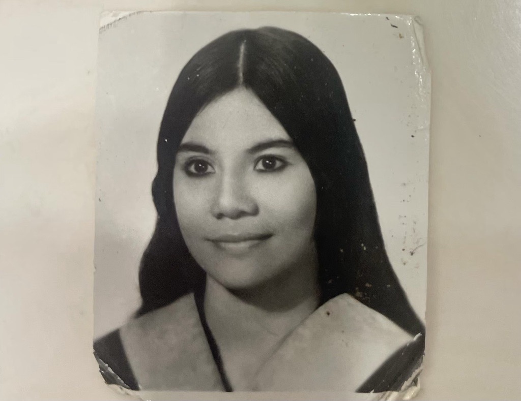 Natasha Dominguez, photographed at her graduation