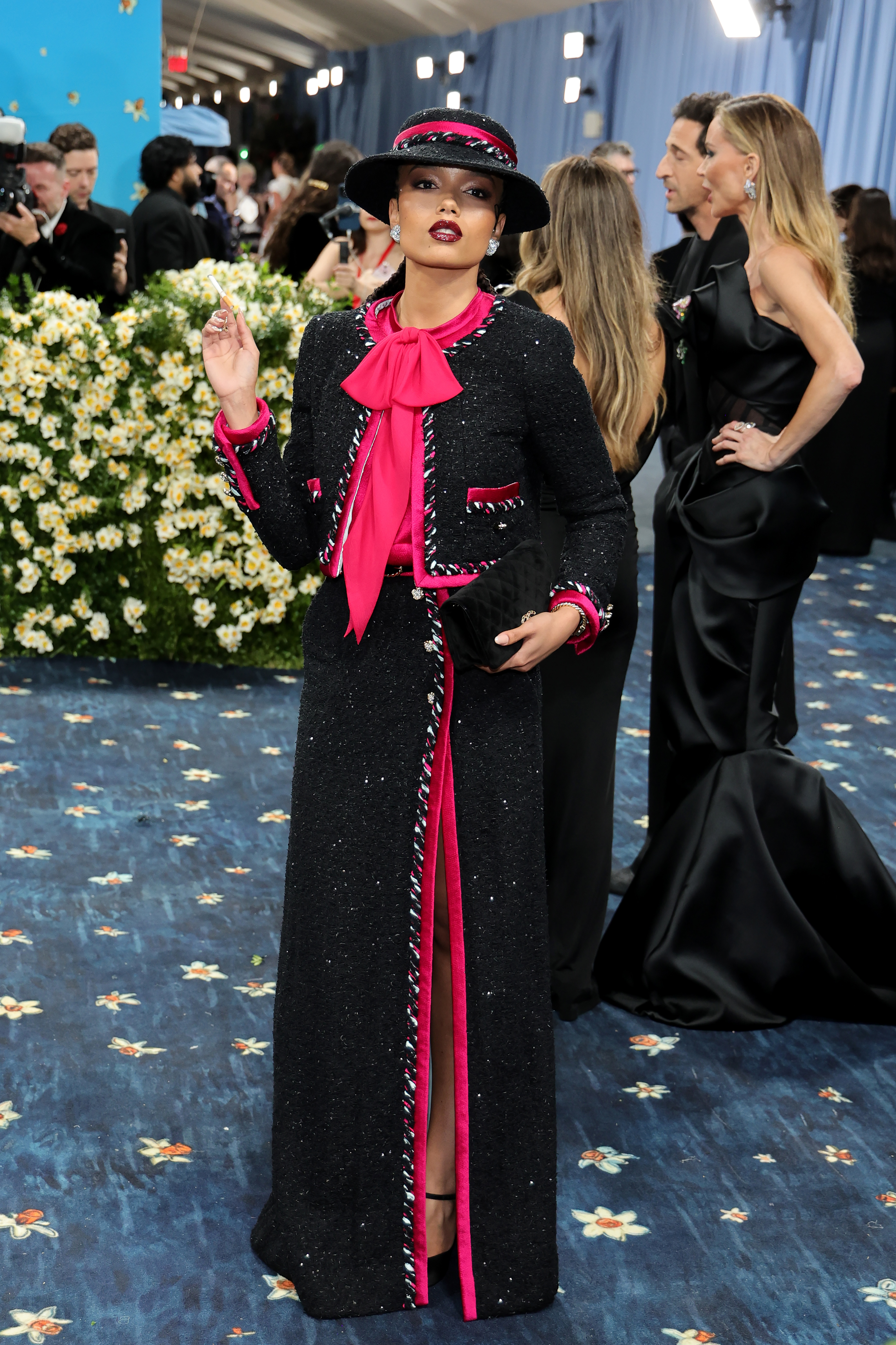 whitney peak at the 2025 met gala