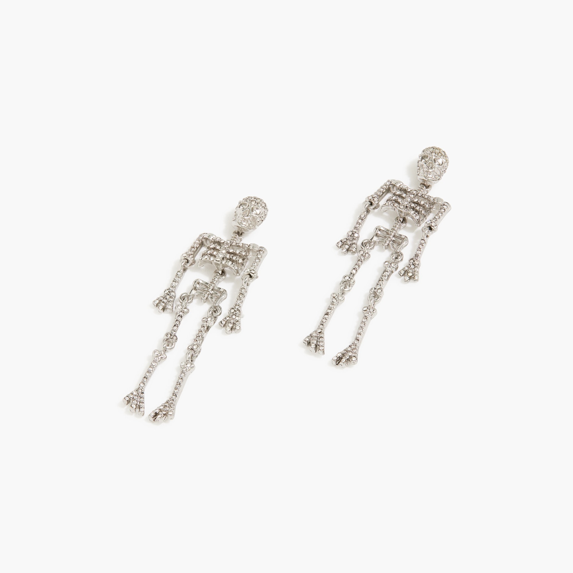 J. Crew Factory Skeleton Statement Earrings