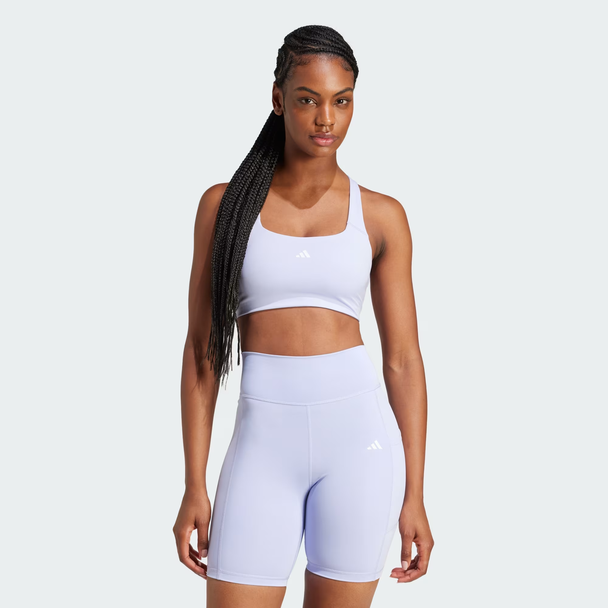 adidas powerimpact bra lavender