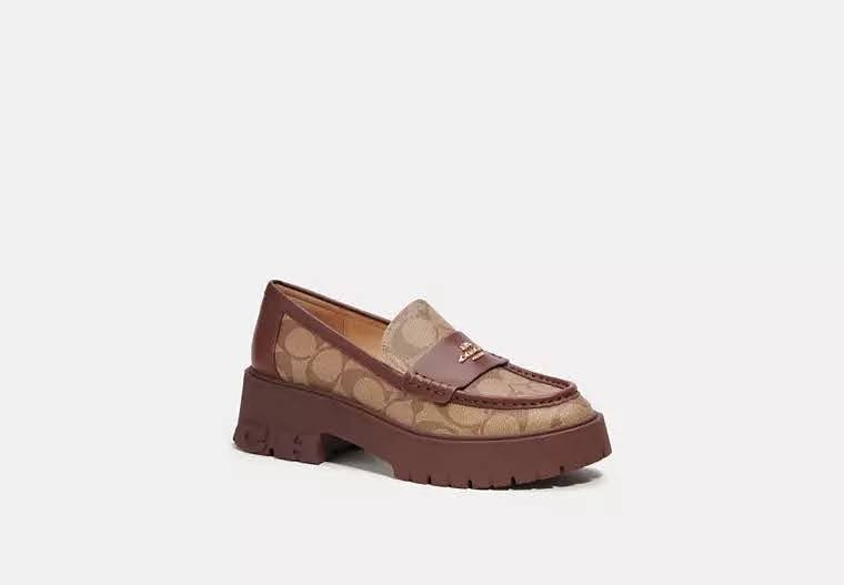 coach loafers that are cute for school