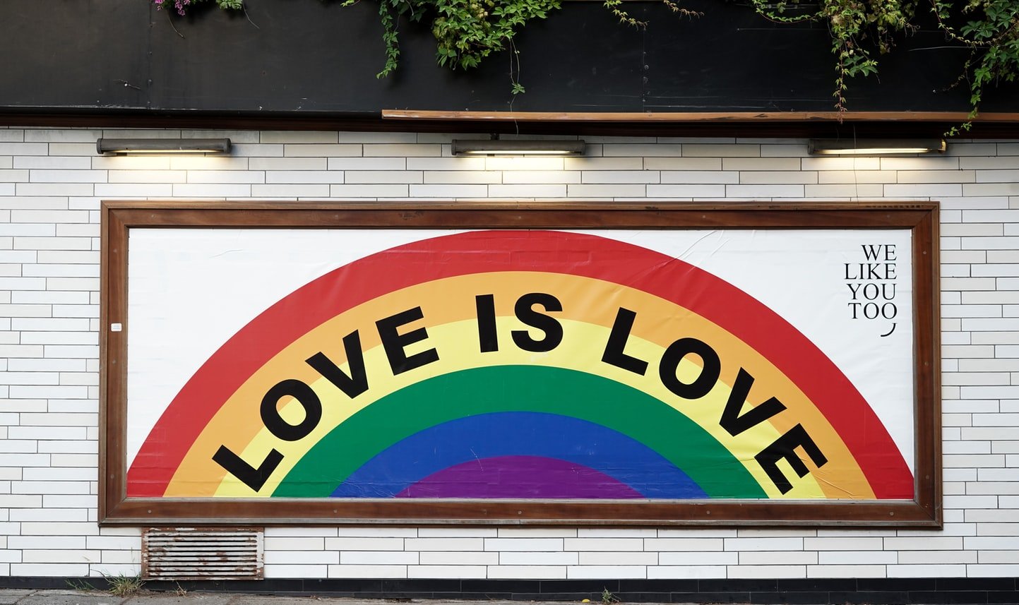 Love is Love mural art