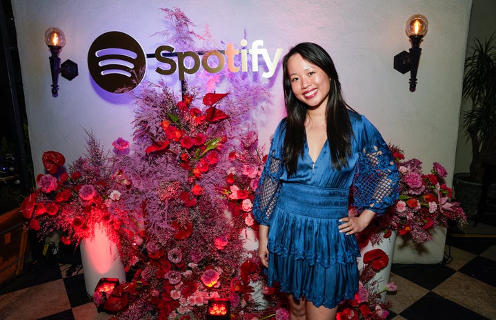 Photo of author Ana Huang at Spotify spicy audiobooks launch