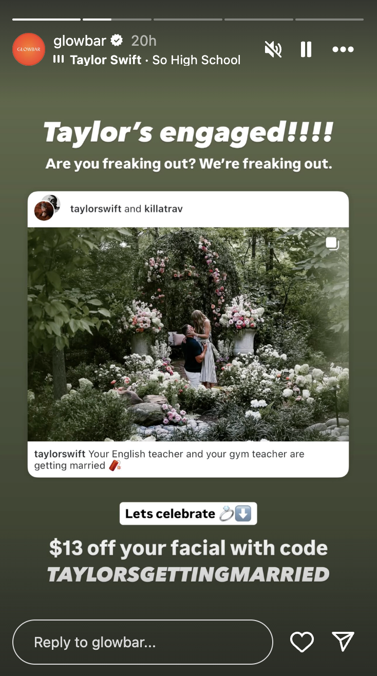 Glowbar Tayvis engagement discount