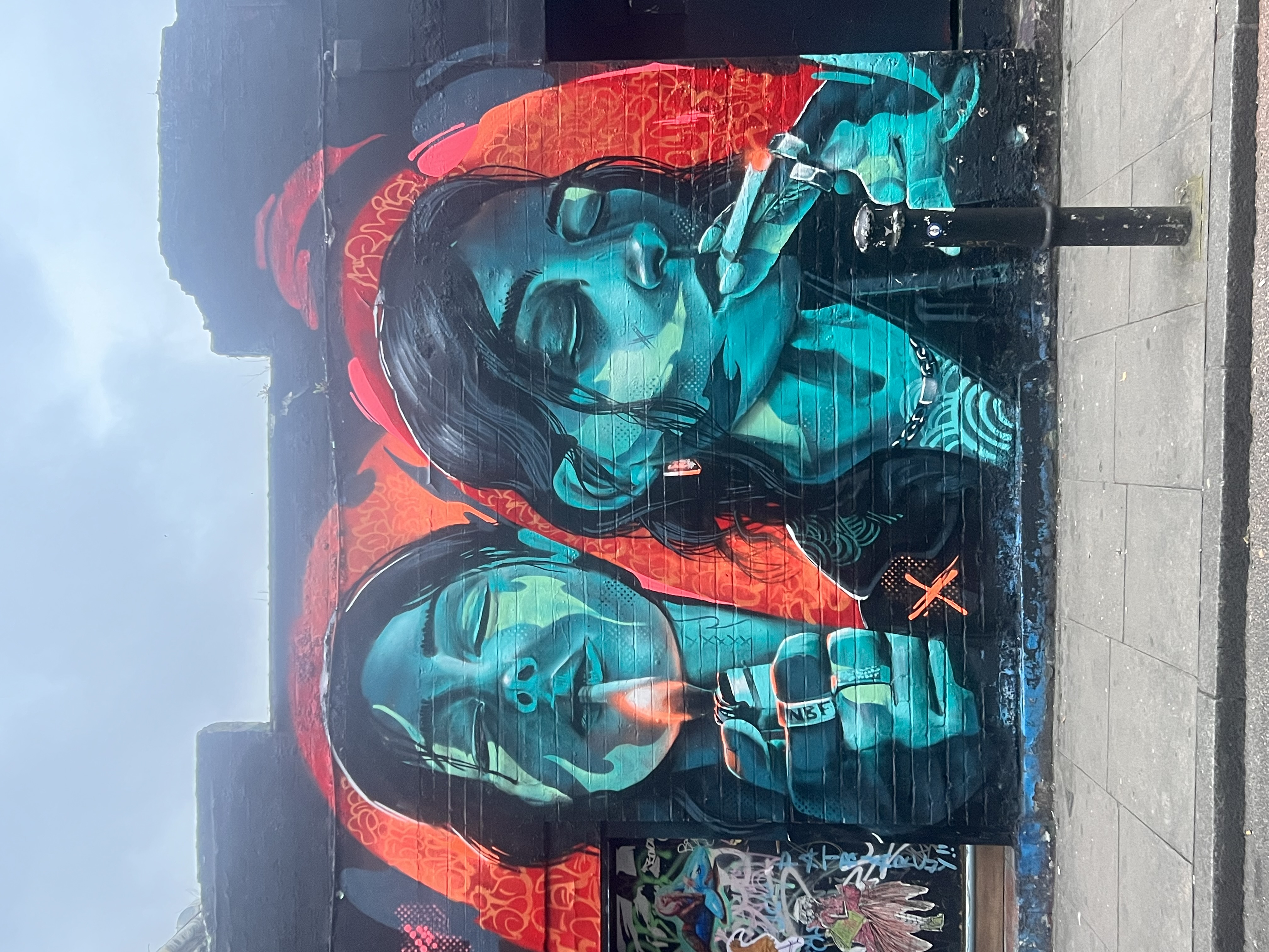 Picture of Street art in London.