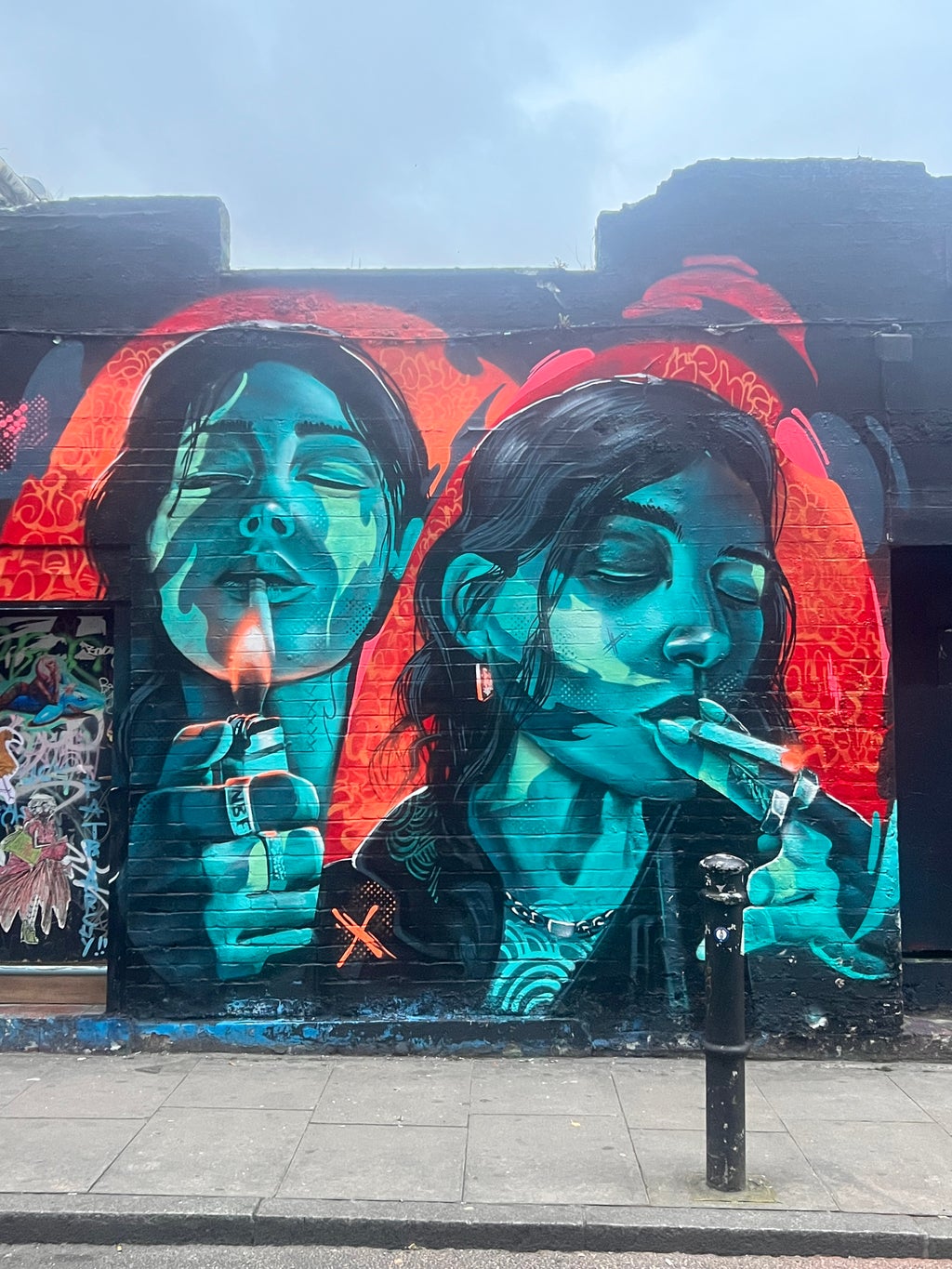Picture of Street art in London.
