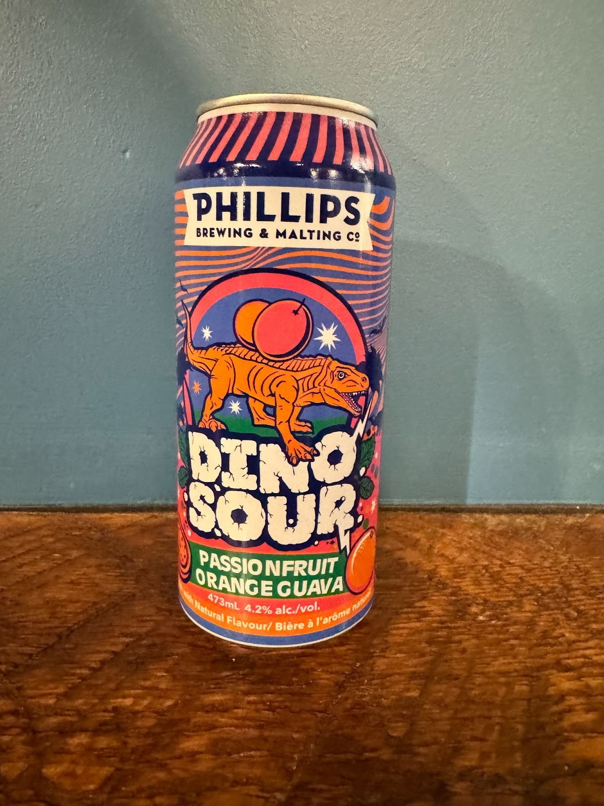 Phillips brewery dinosour drink passionfruit