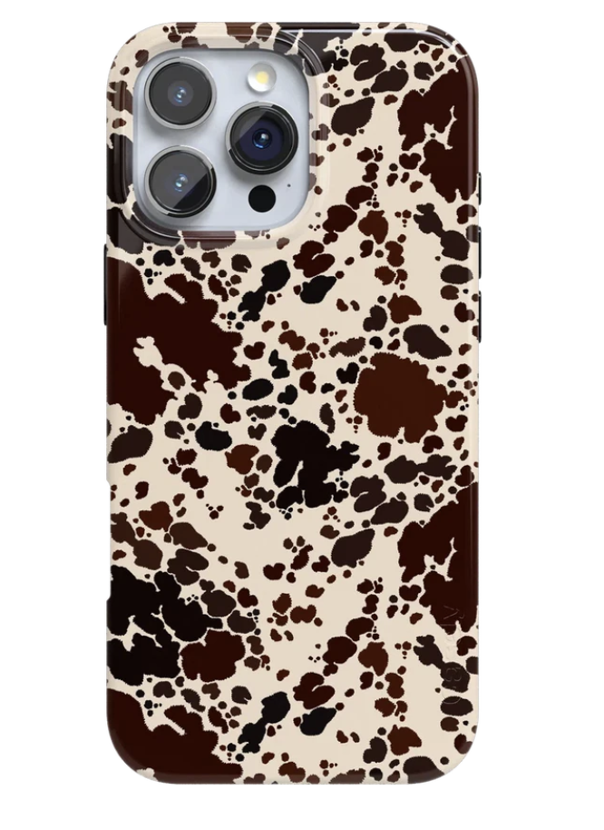 cow print case