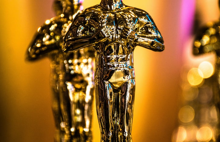 Line of Oscar\'s trophies