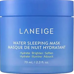 Blue Laneige Water Sleeping Mask container.