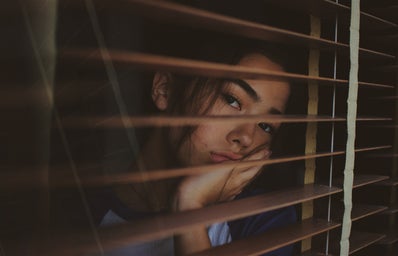 girl with window