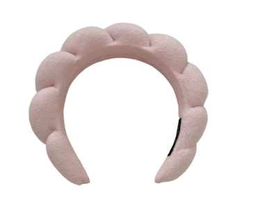 muted pink bubble headband versed headband dupe