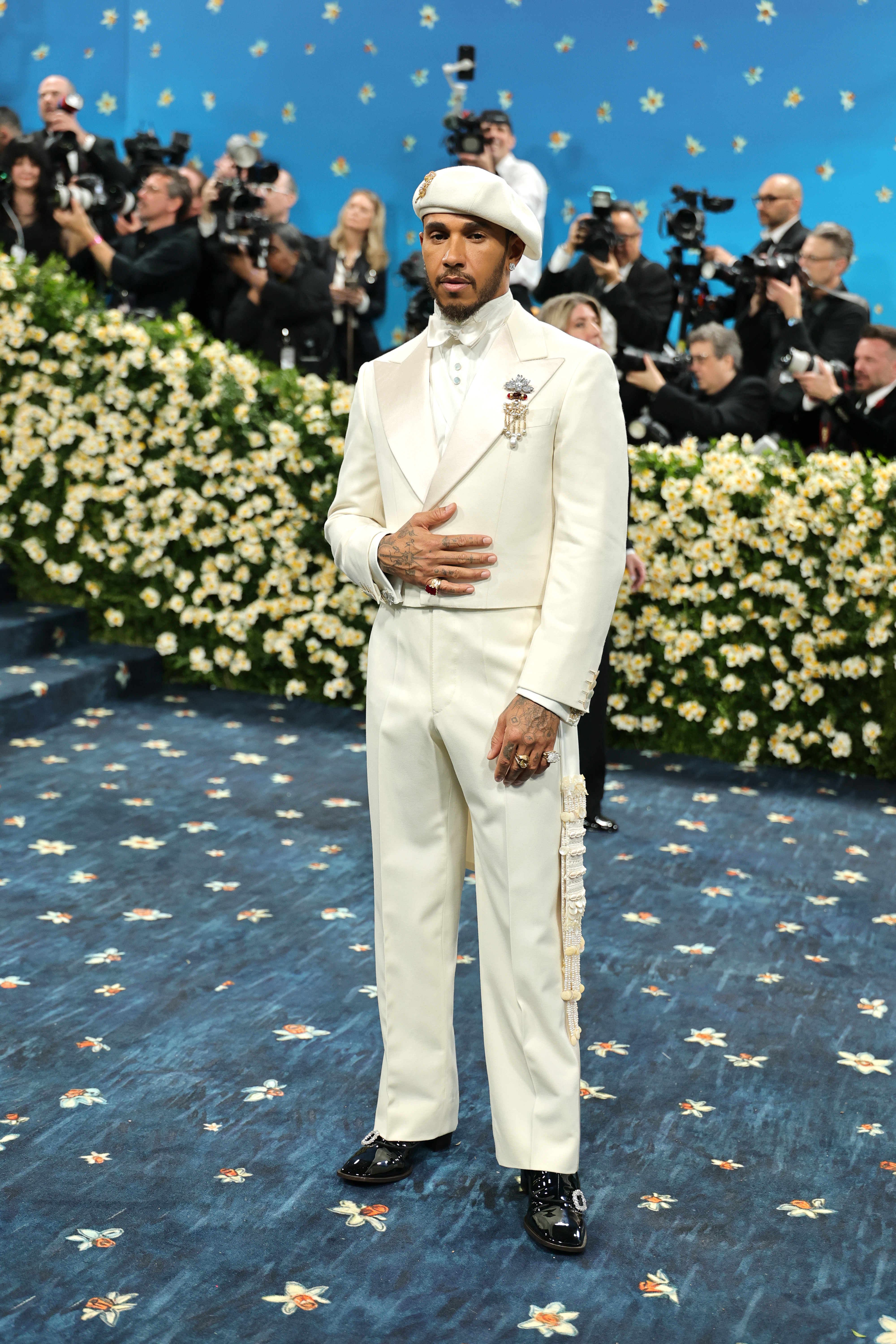 lewis hamilton at the 2025 met gala