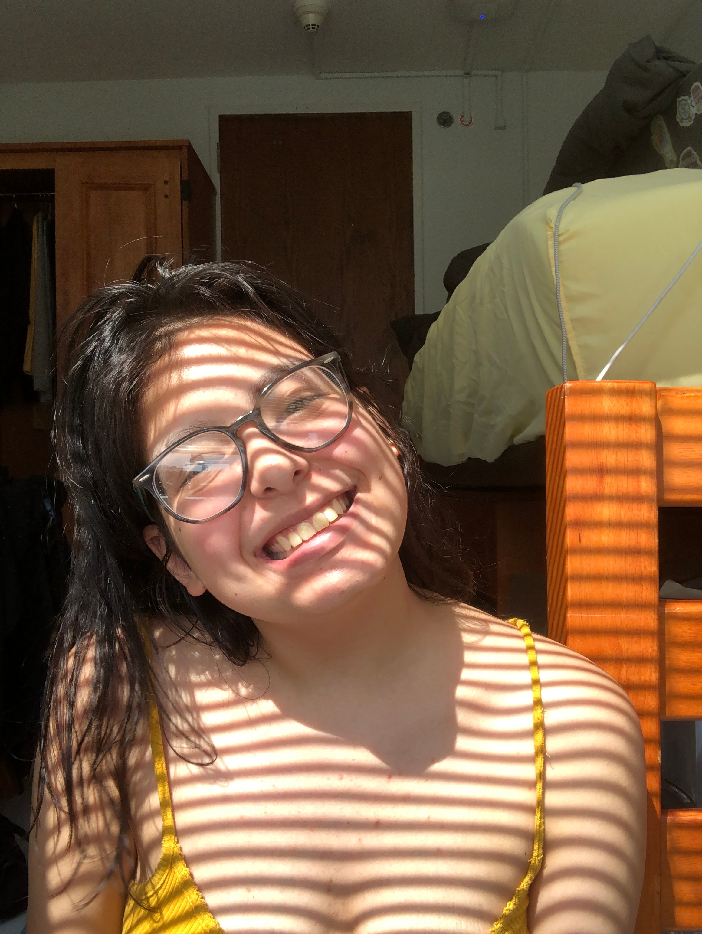 Dorothea posing for the women crush wendsday blog