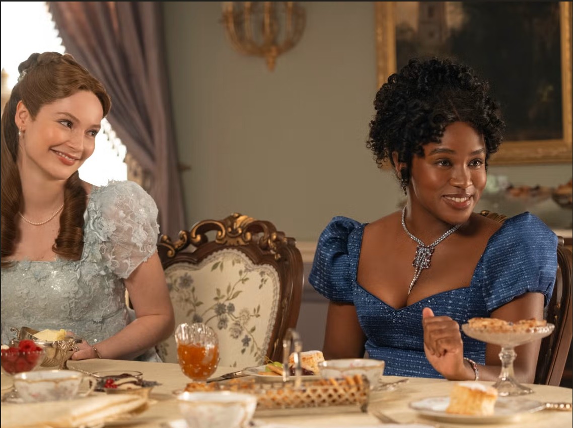 Francesca and Michaela from Bridgerton