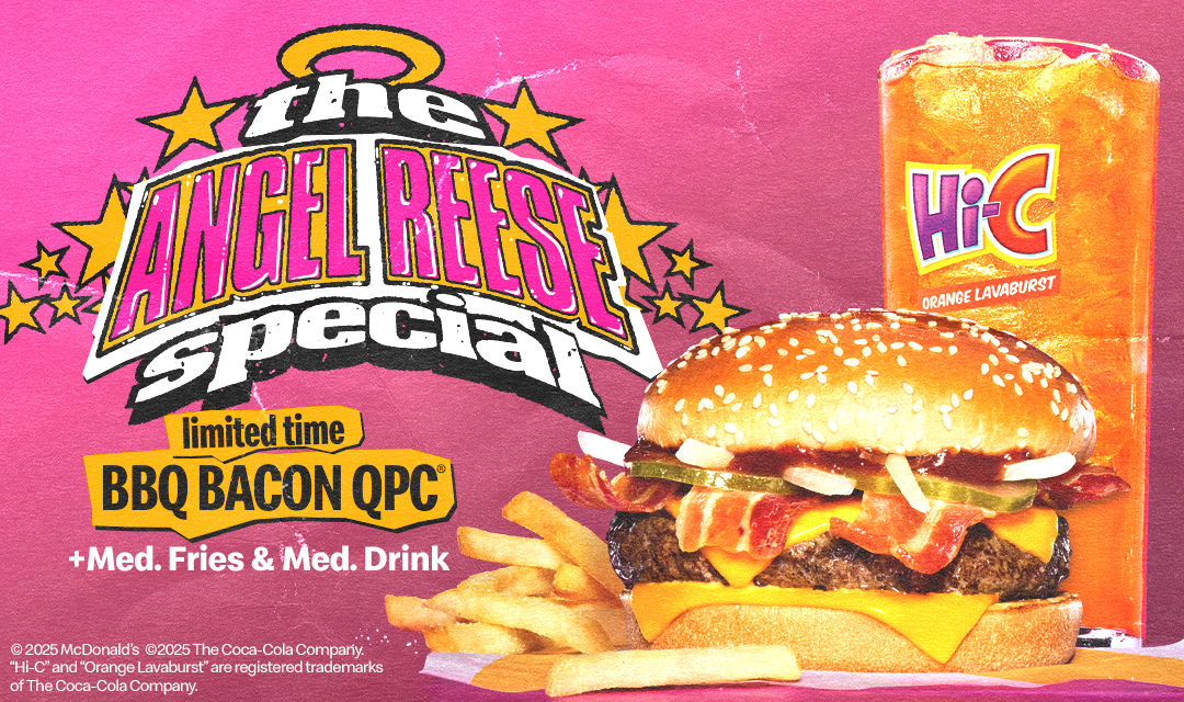 angel reese mcdonalds meal