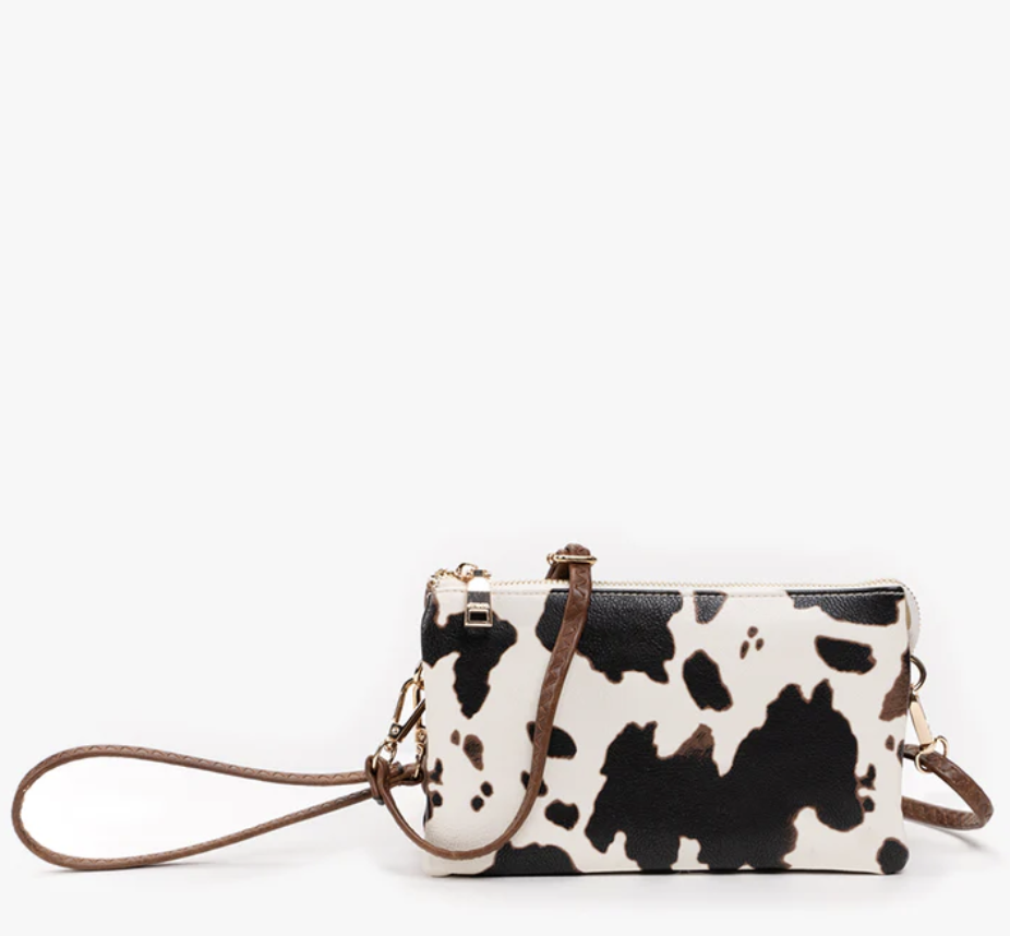 cow print bag
