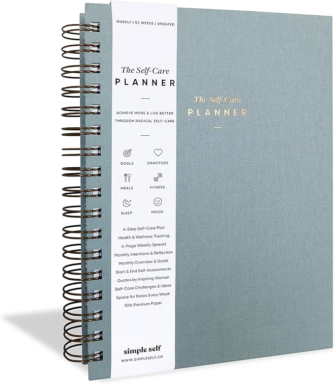 Simple Self Wellness Planner