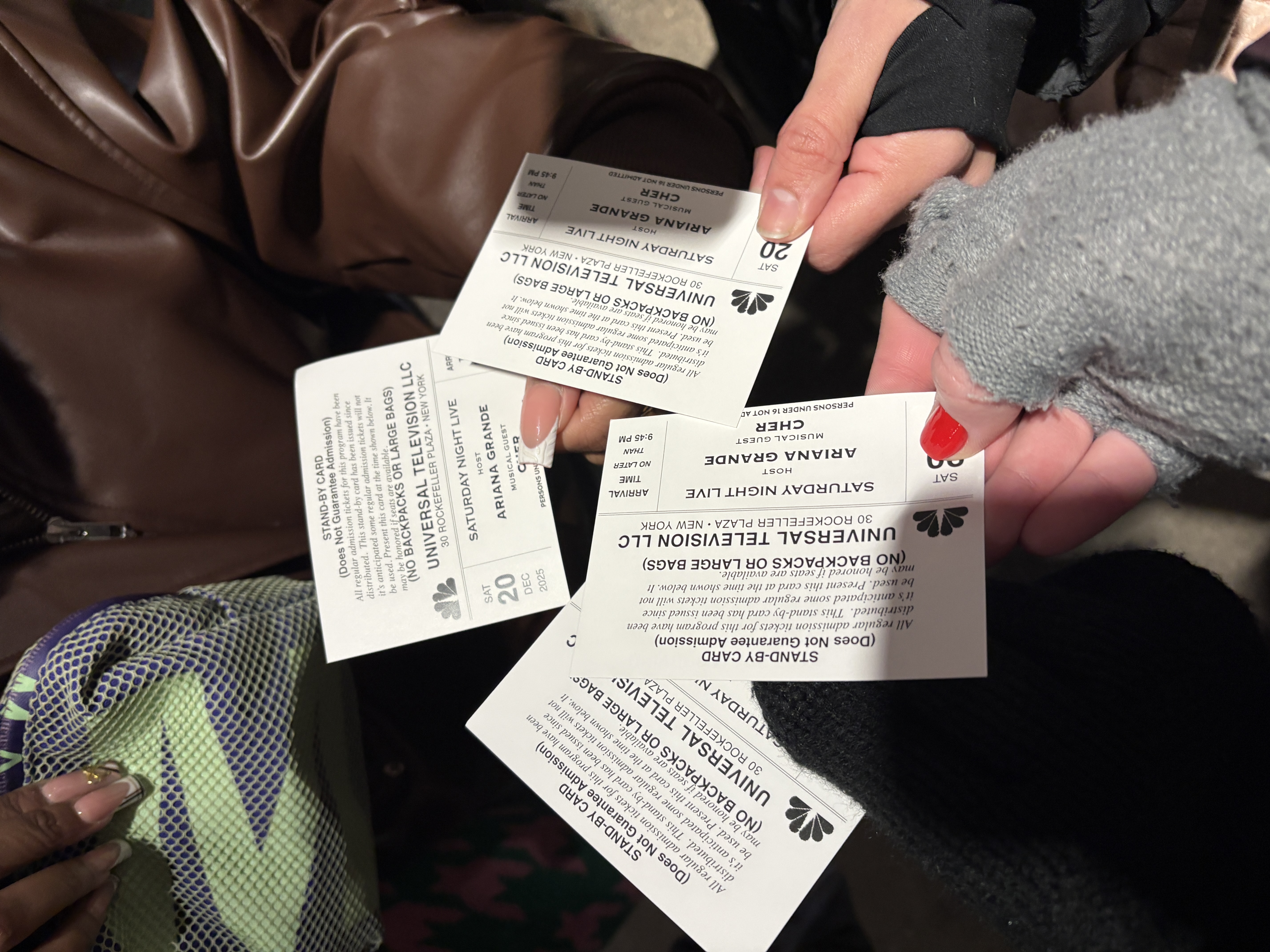 My standby card for Saturday Night Live