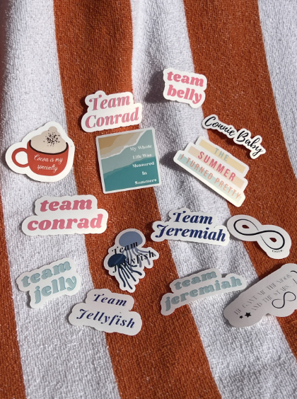 PeonyDreamsDesigns The Summer I Turned Pretty Stickers