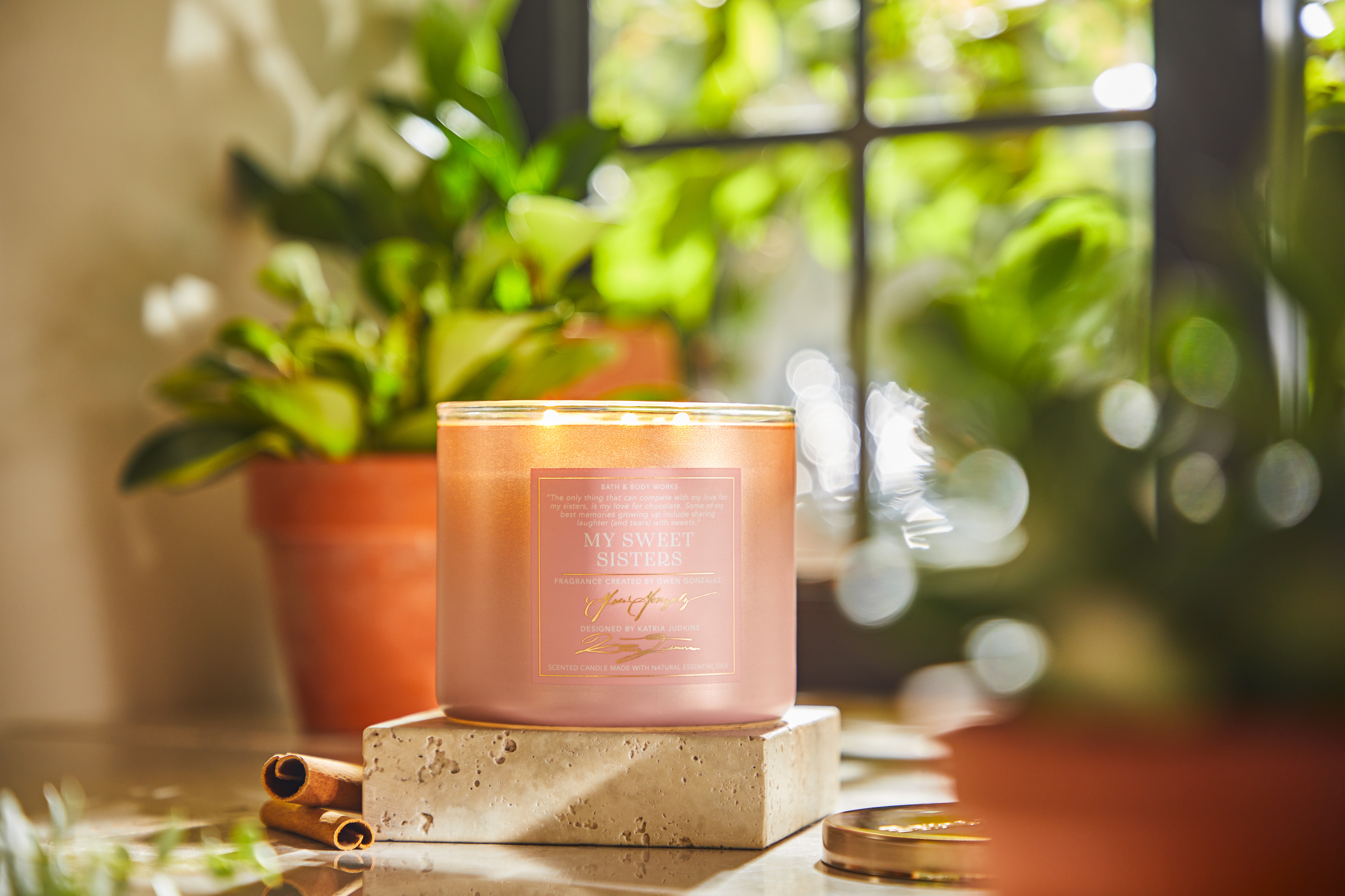 Bath & Body Works My Sweet Sisters 3-Wick Candle