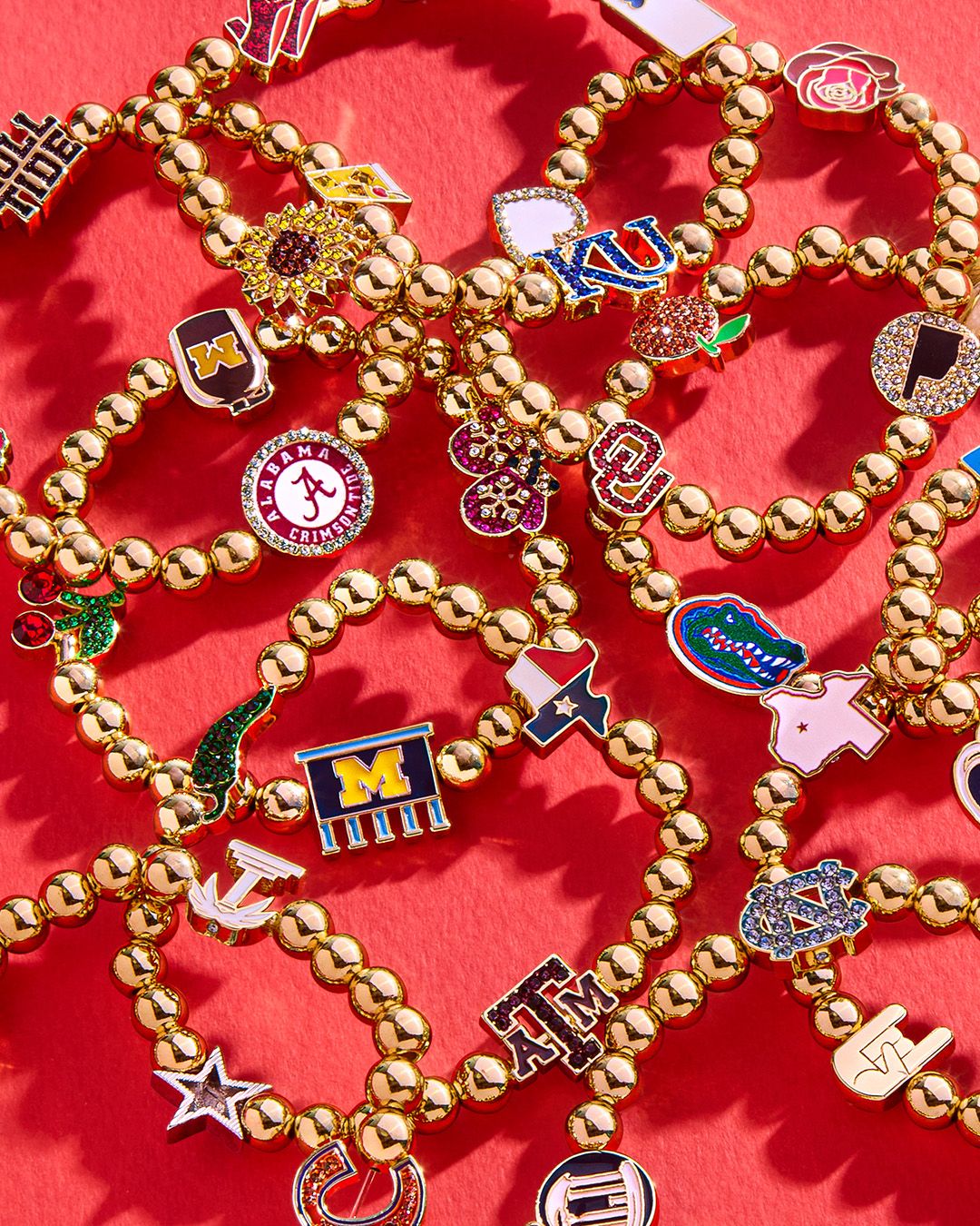 baublebar collegiate gold bracelets