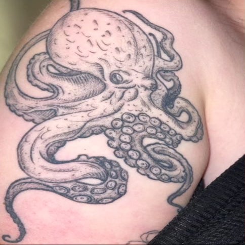 tattoo of an octopus