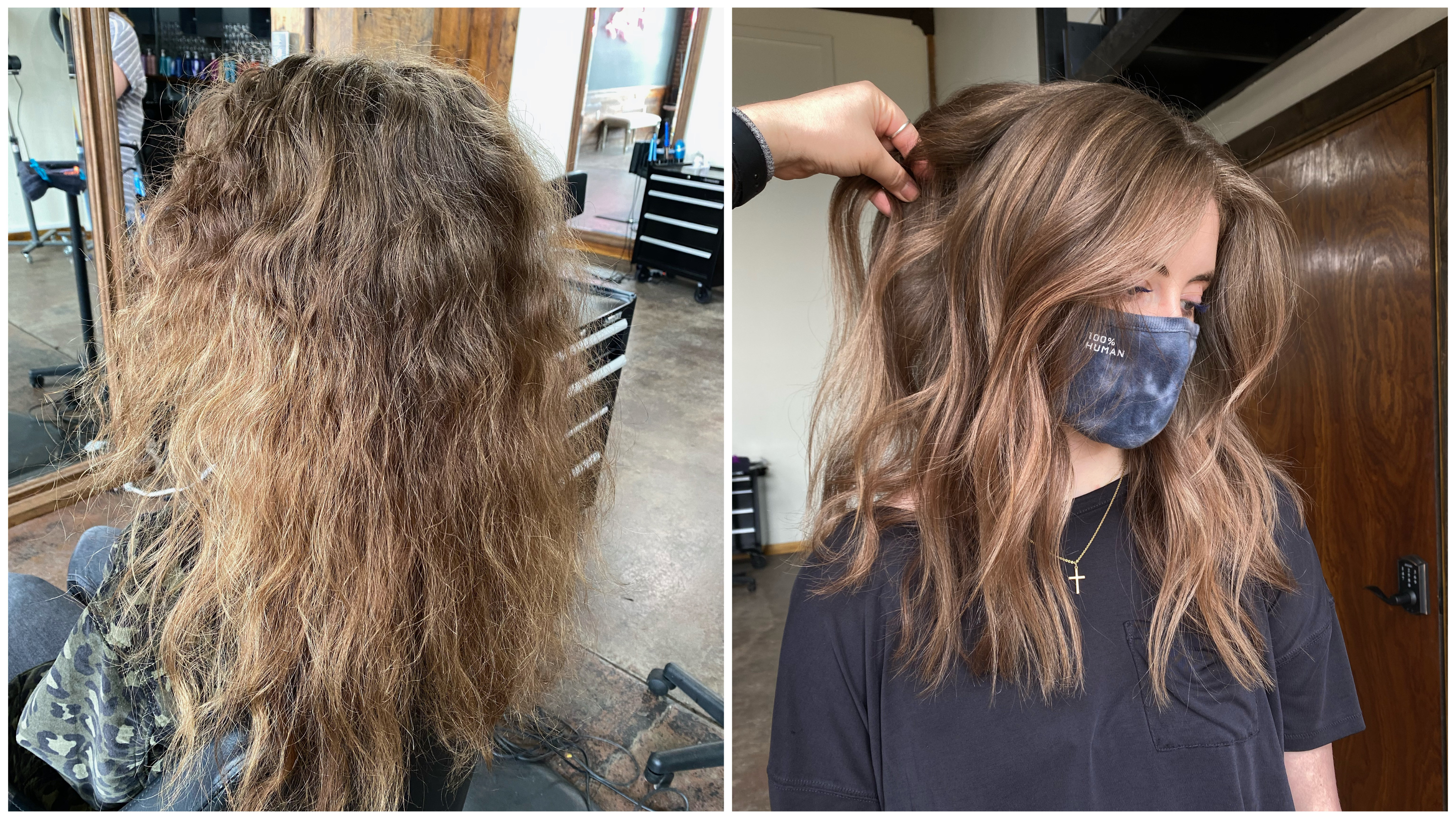 lizhairbeforeandafterjpegjpegjpg by Isabel Soto