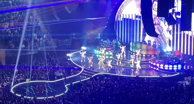 Lizzo performing at Madison Square Garden