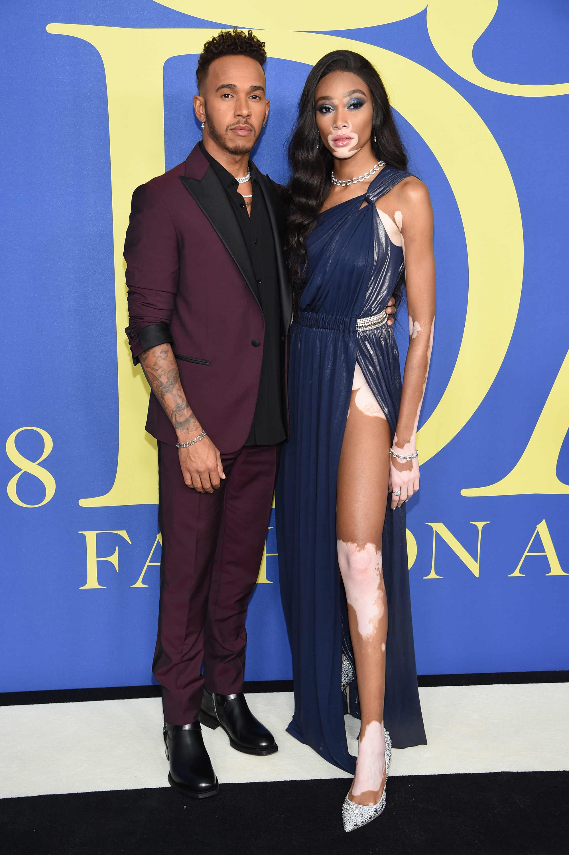 lewis hamilton winnie harlow