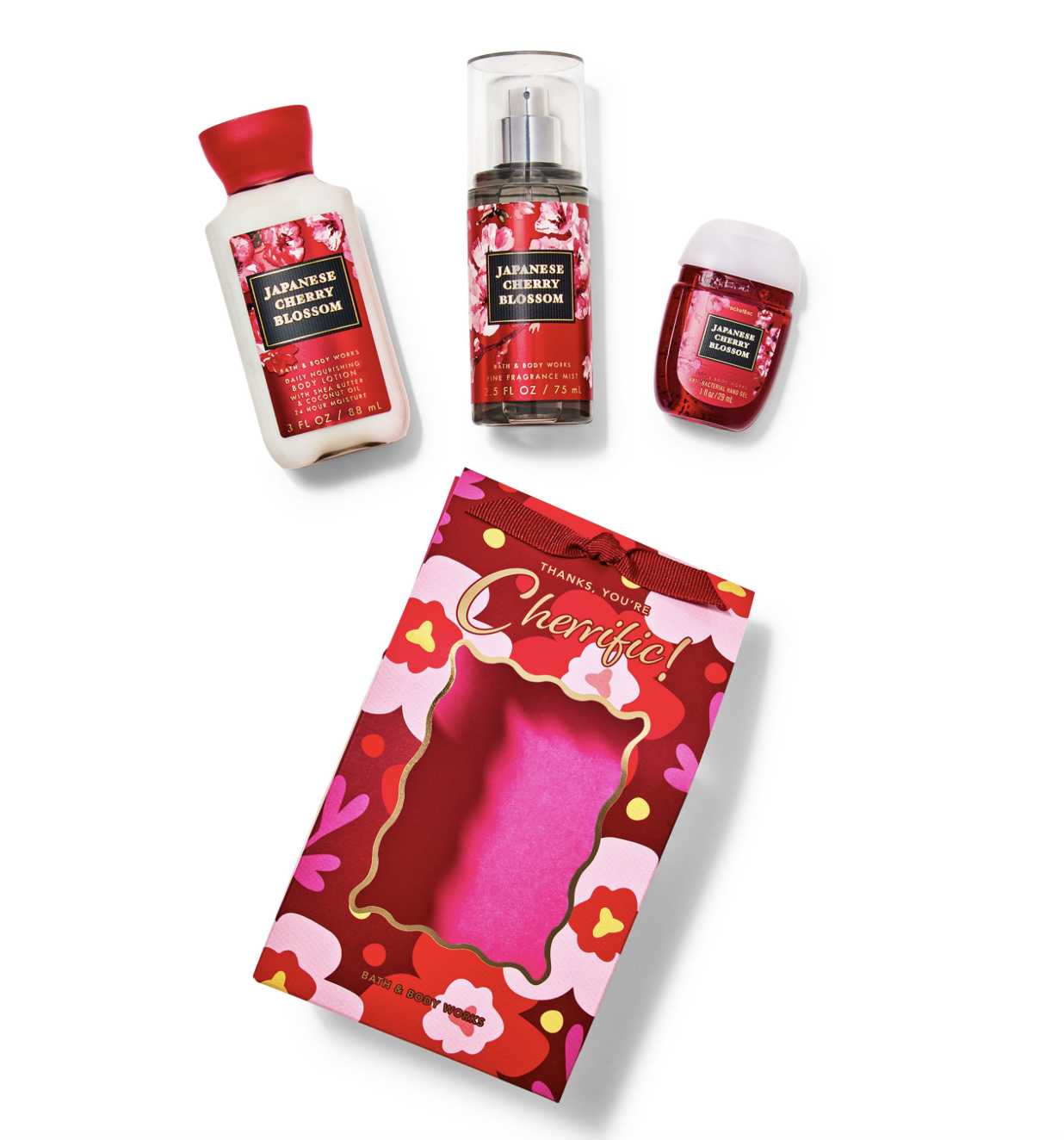 Bath & Body Works Cherry Blossom Gift Set