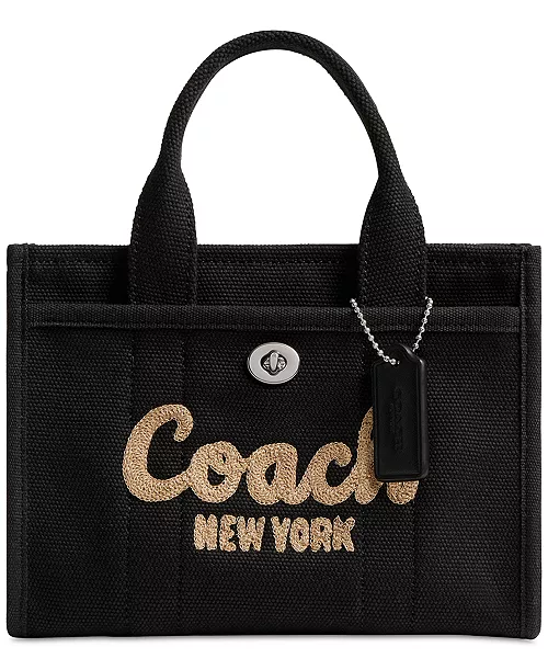 coach mini cargo tote