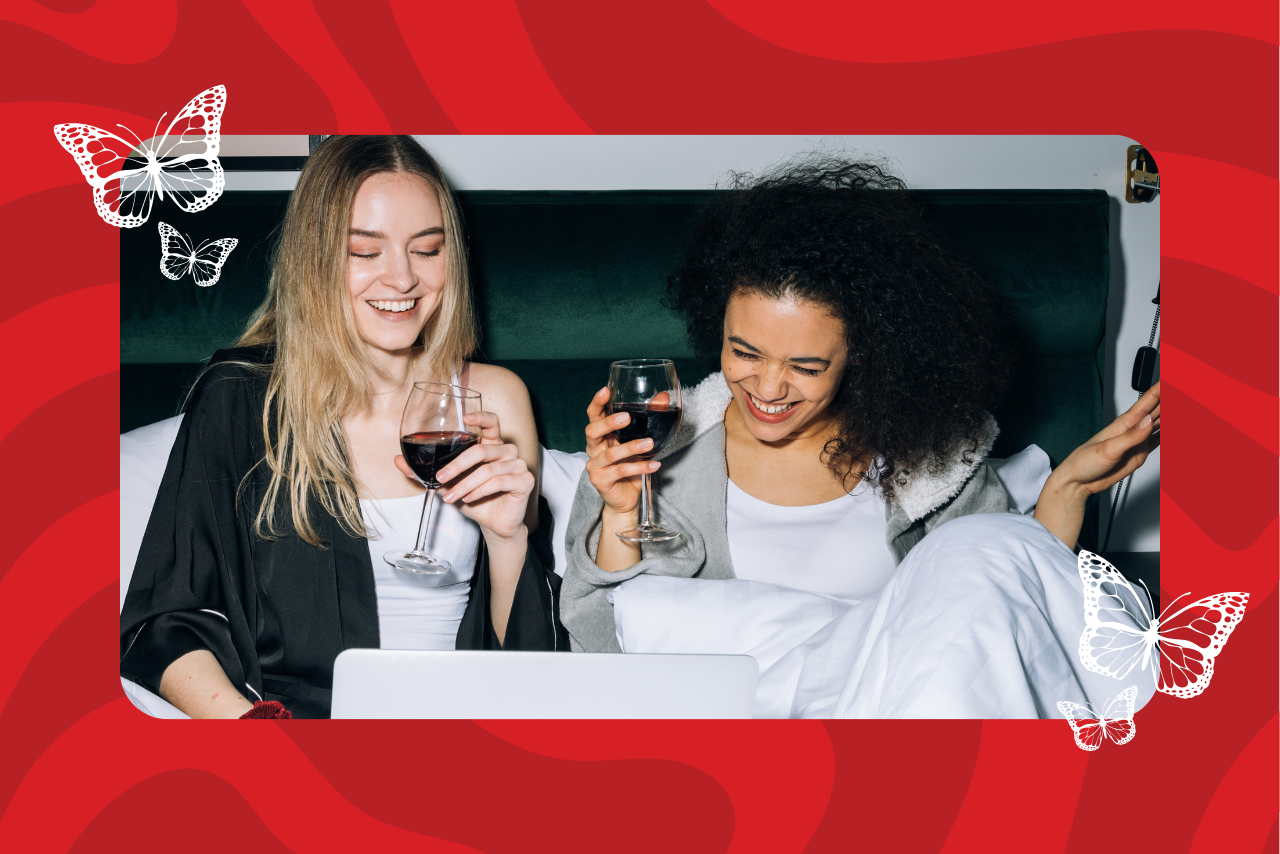 Chick flicks, sleepover