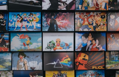Prints of famous japanese animations