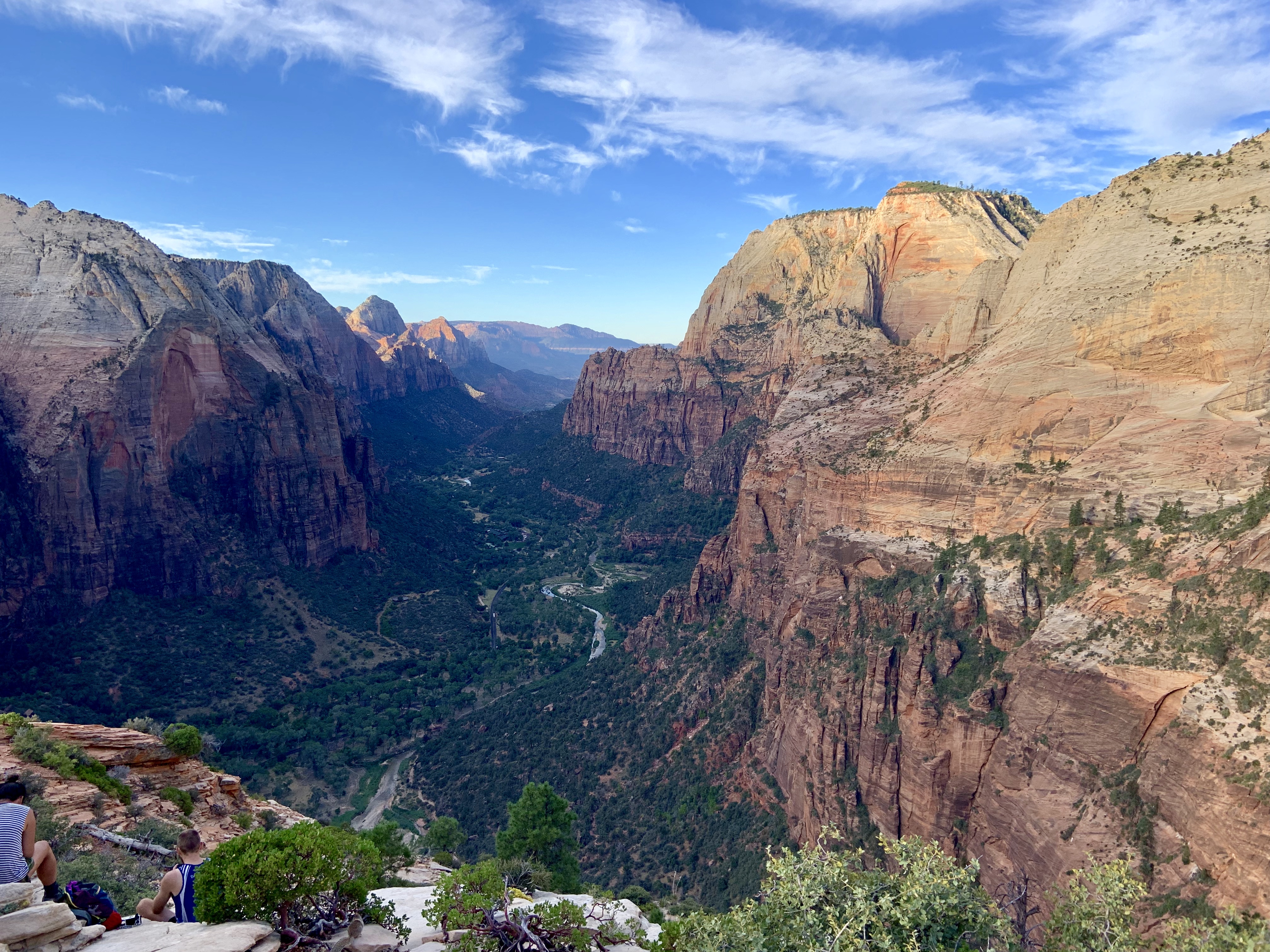 View of Angels Landing in Zion National Park