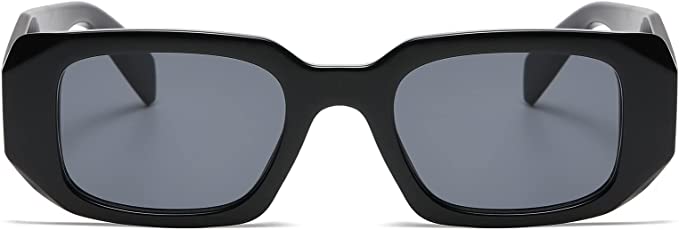 black rectangle sunglasses designer dupes
