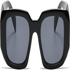 black rectangle sunglasses designer dupes