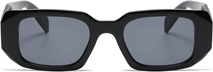 black rectangle sunglasses designer dupes