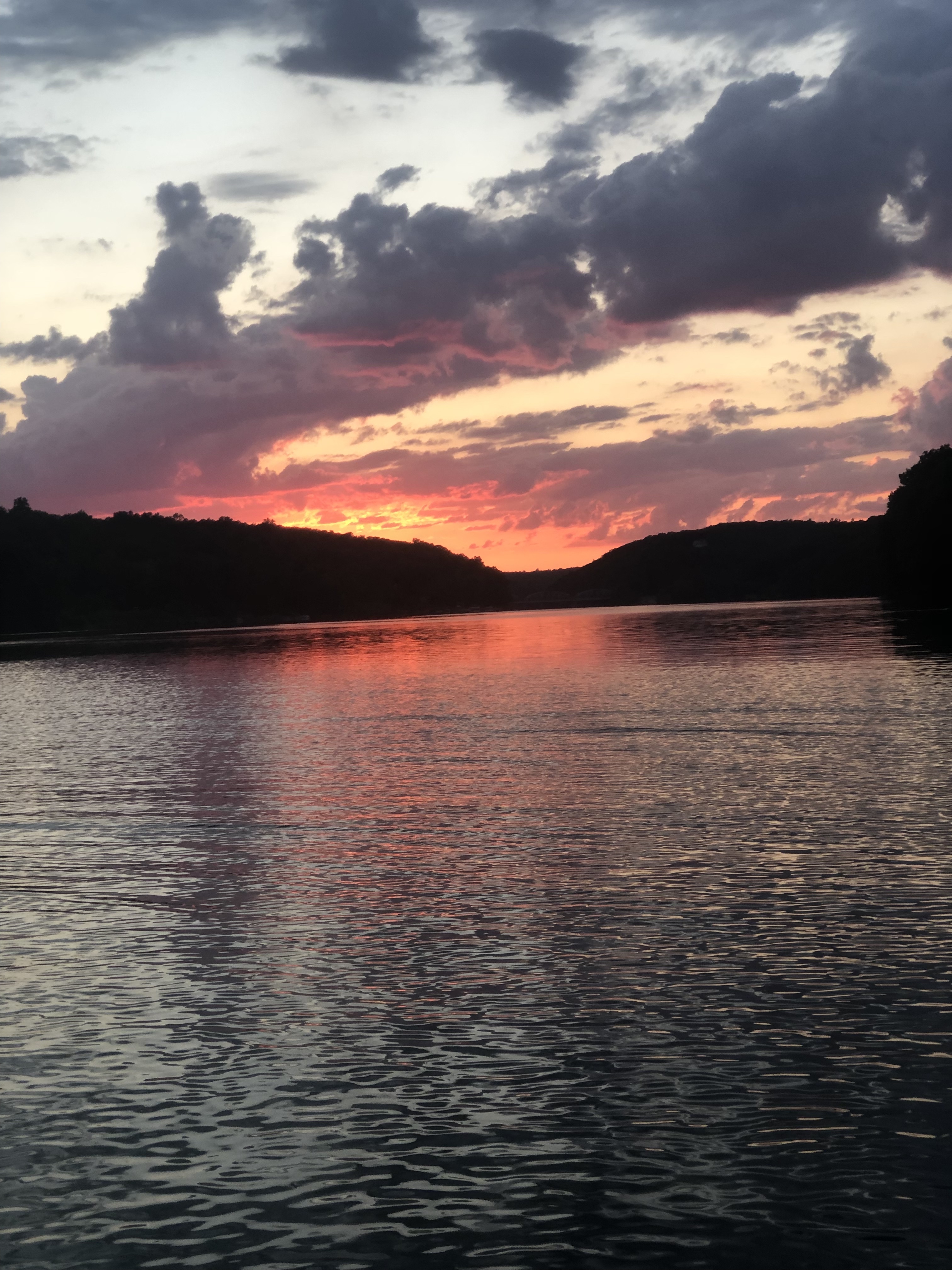 Lake Lillinonah sunset
