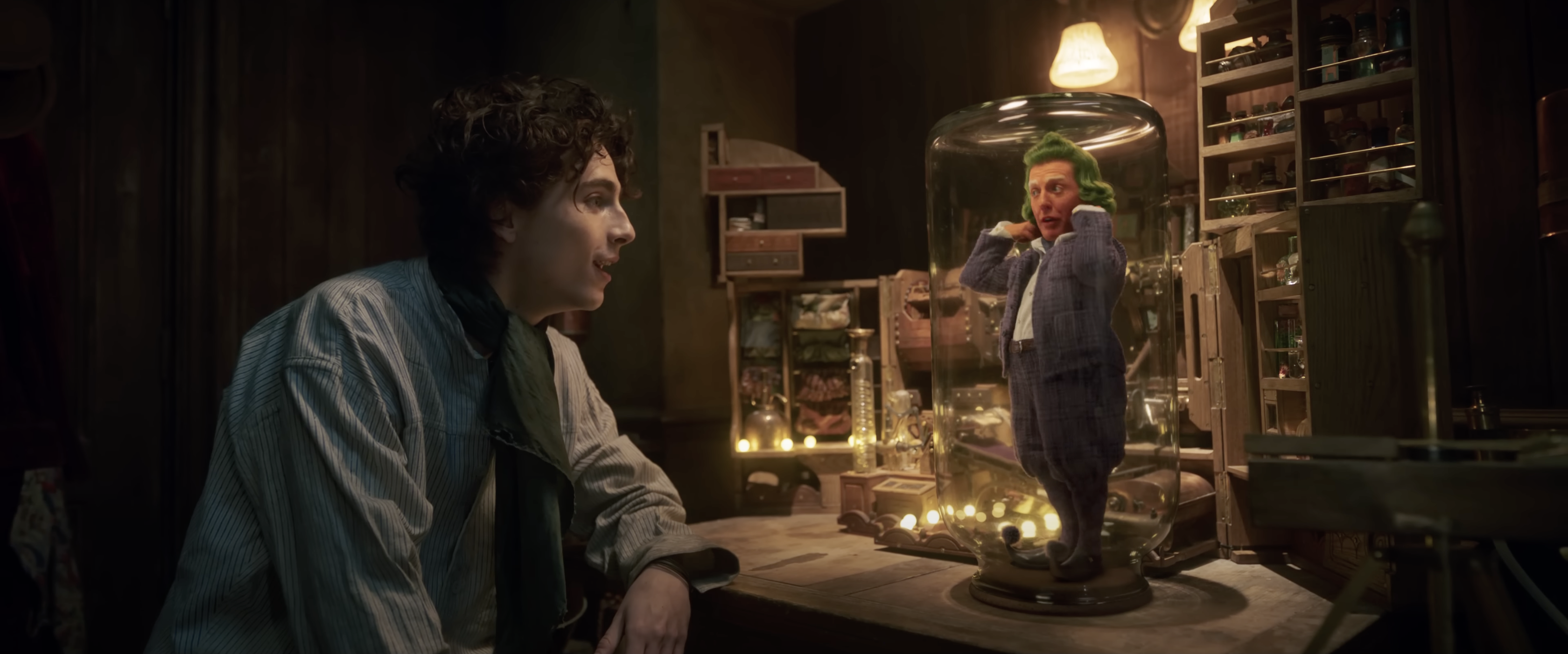 timothee chalamet in wonka