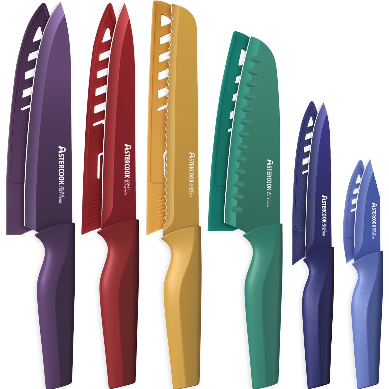 Astercook 6 Piece  Knife Set