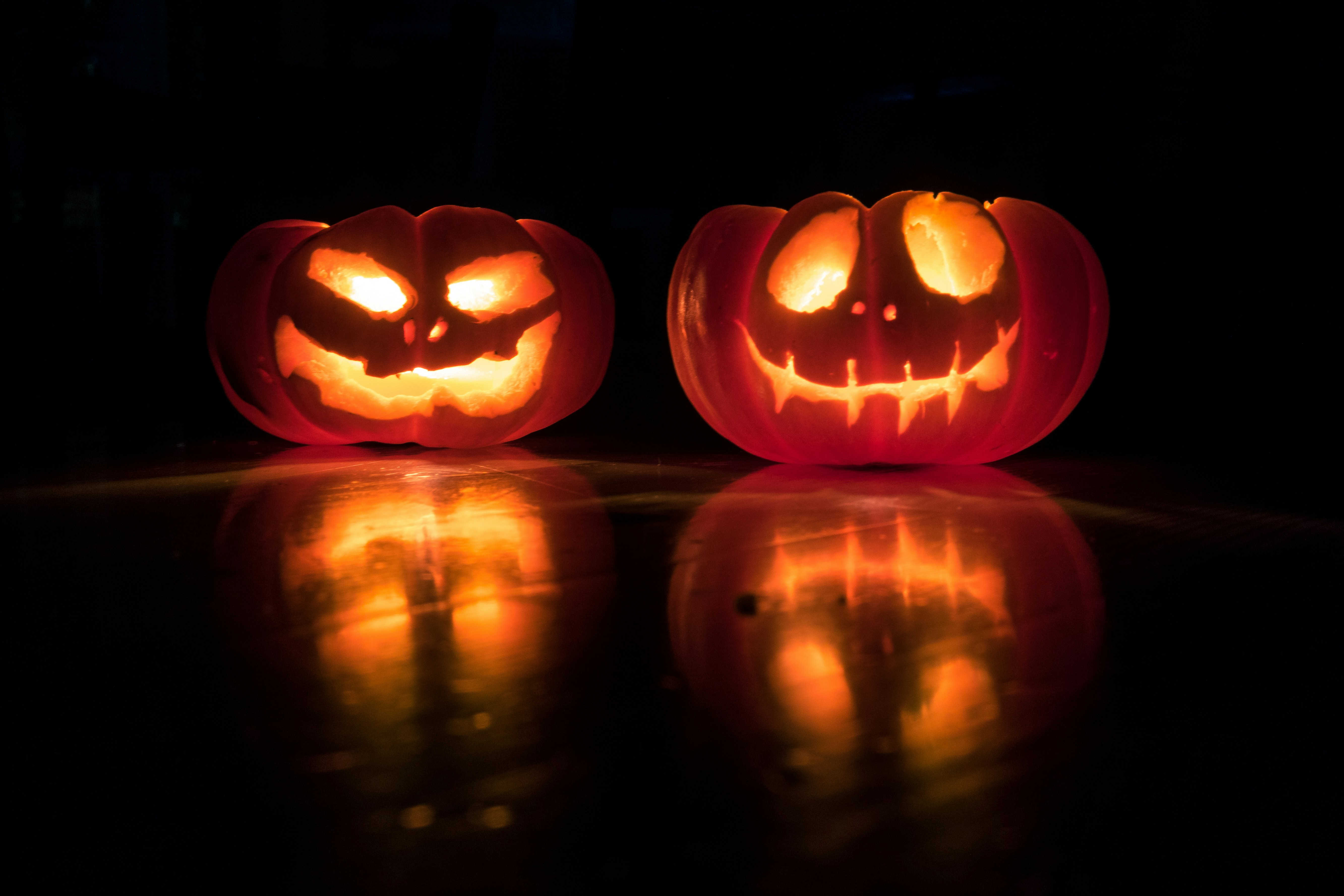 Glowing Pumpkins