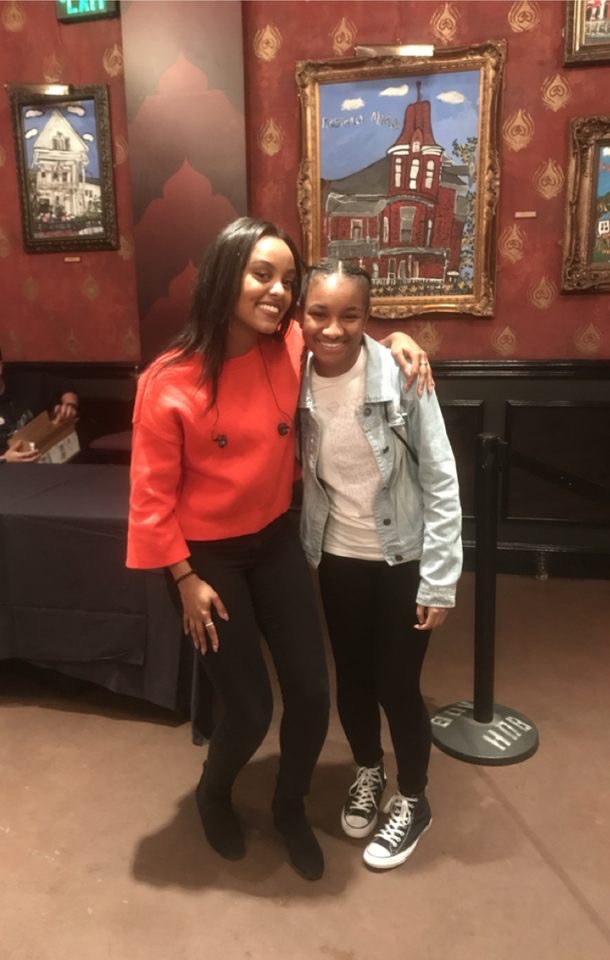 Maleyah with Ruth B