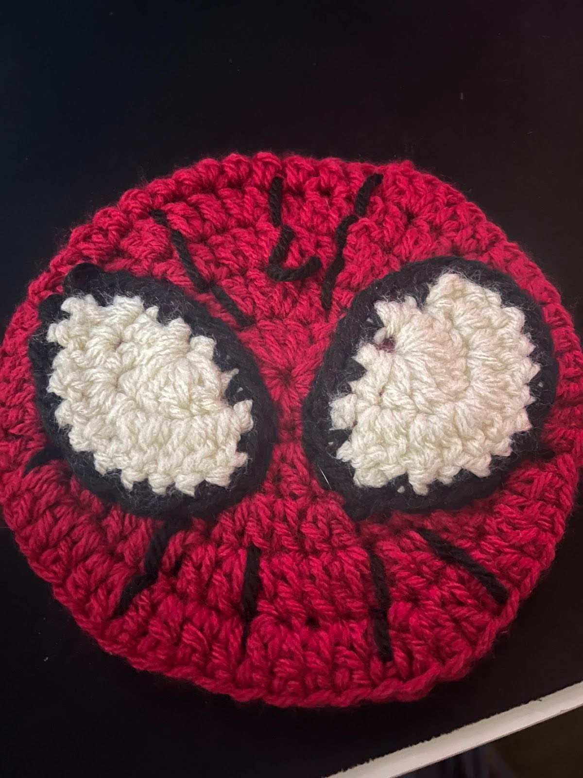 crochet spiderman