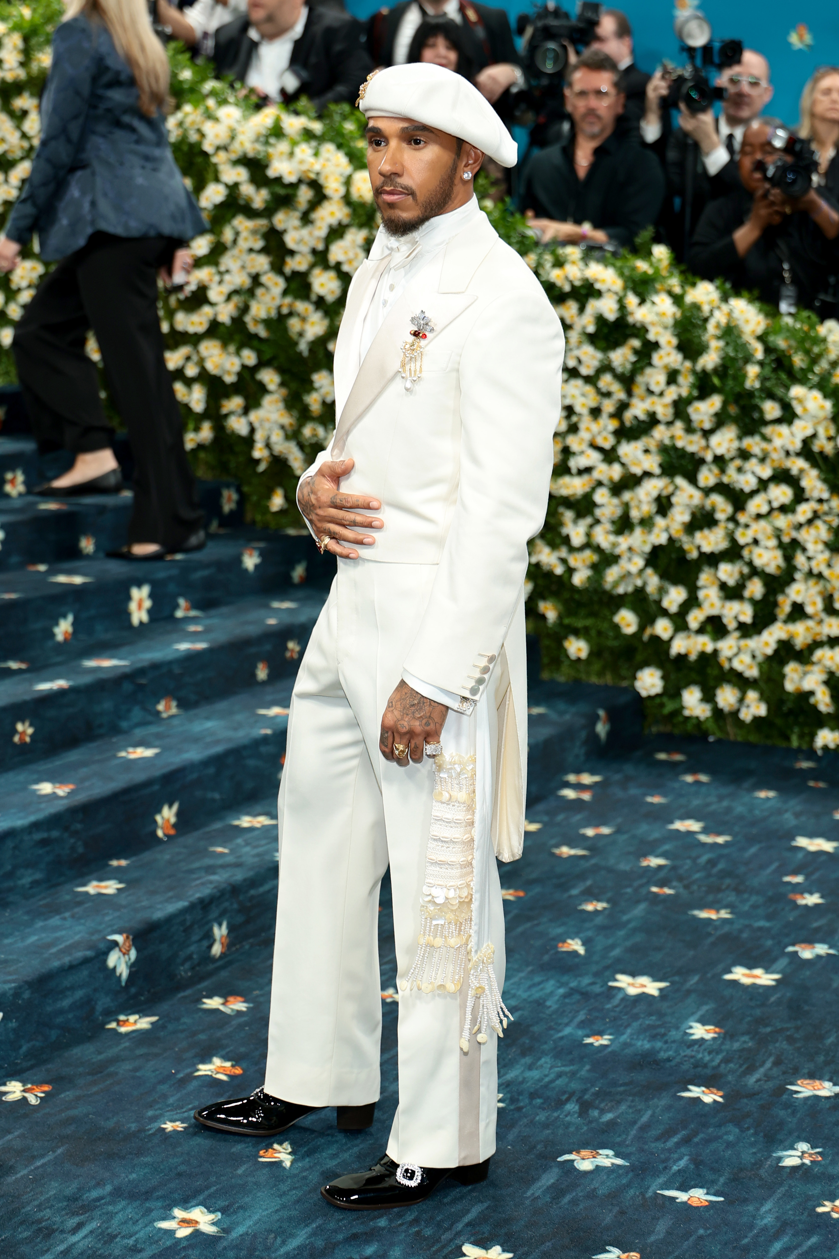 lewis hamilton at the 2025 met gala