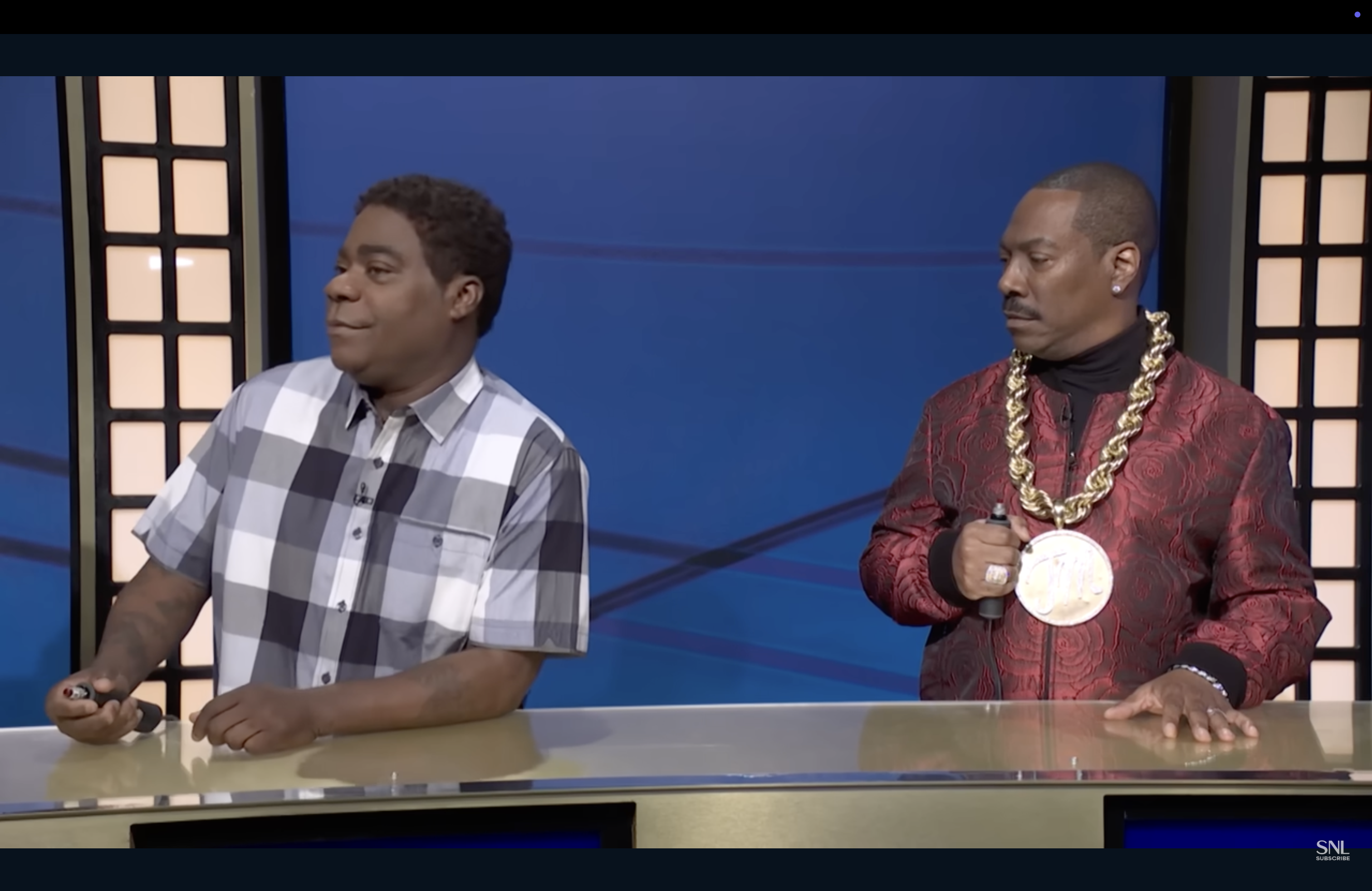 screen grab from the skit on SNL\'s 50th