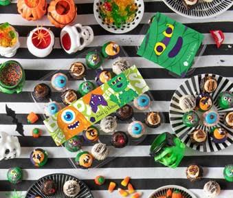 halloween cupcake boxes