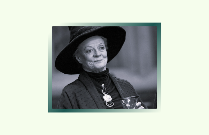 Maggie Smith as Professor McGonagall in \'Harry Potter\'