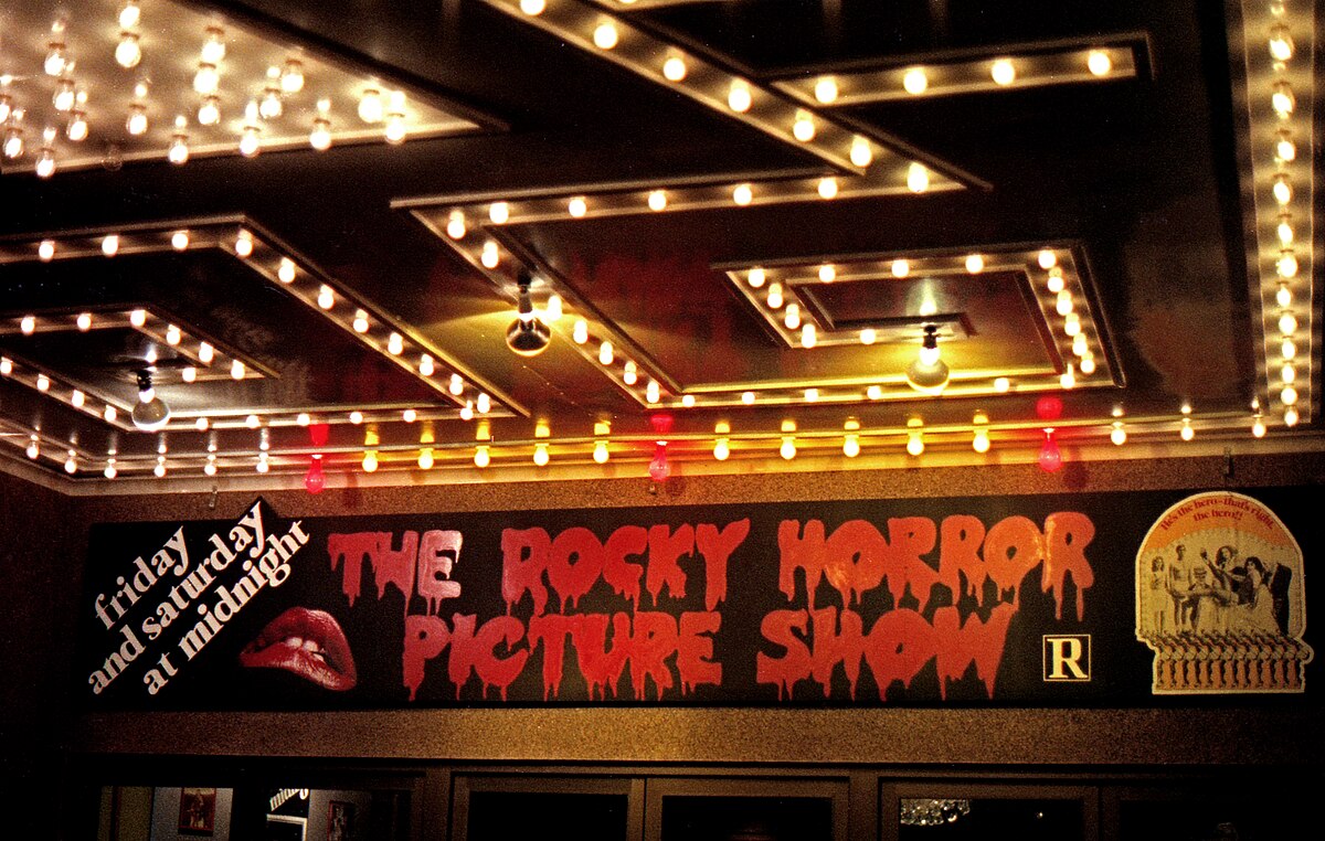UA Cinema Merced. The Rocky Horror Picture Show, opening night, January of 1978.