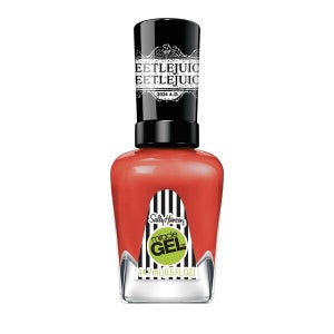 sally hansen miracle gel x beetlejuice nail polish